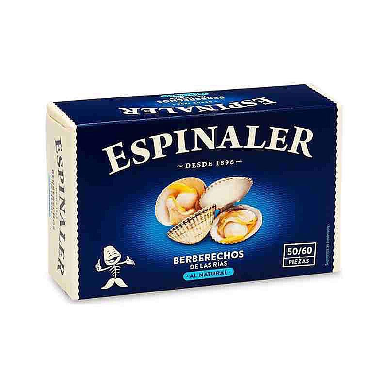 BERBERECHOS AL NATURAL 50/60 LATA OL-120